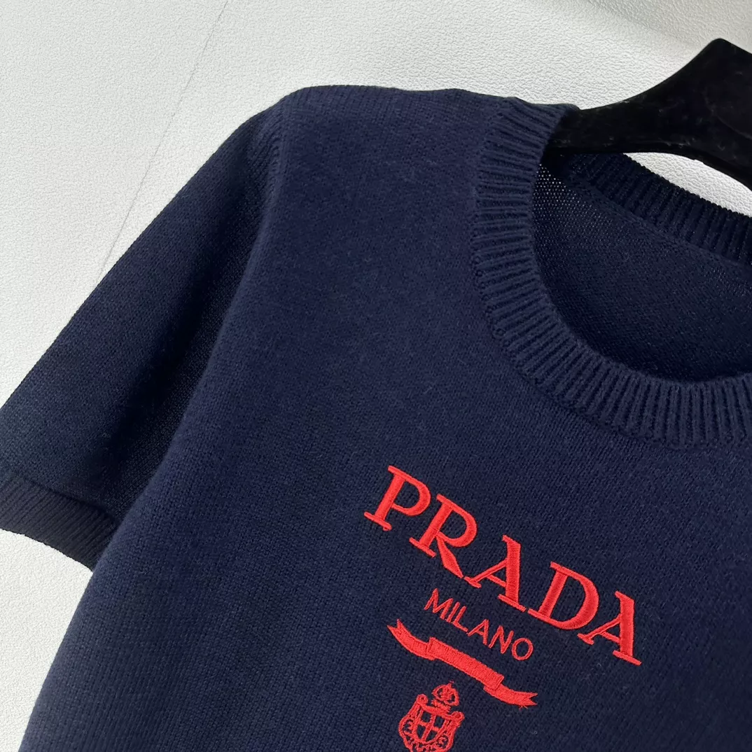 prada sweater manches courtes pour femme s_127a5012